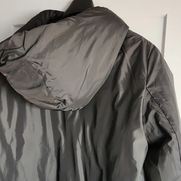 Zara Reversible Hooded Puffer Jacket, Size L - Picture 5 of 13